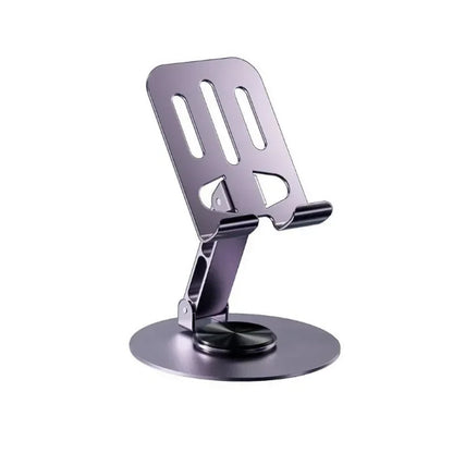 Premium 360° Rotating Metallic Desktop Bracket Phone Stand